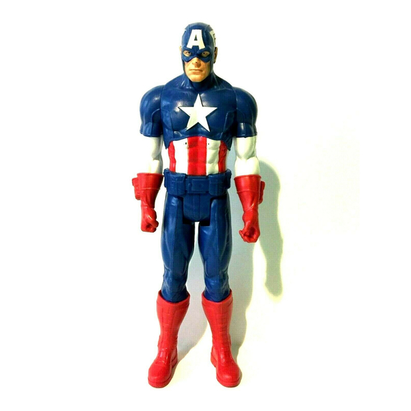 2013 Hasbro Marvel Captain America Titan Hero 12" Action Figure Legends Avengers - Picture 1 of 5